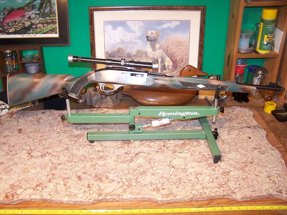 Nylon 66 + Camo painted + Threaded barrel  excellent condition-img-0