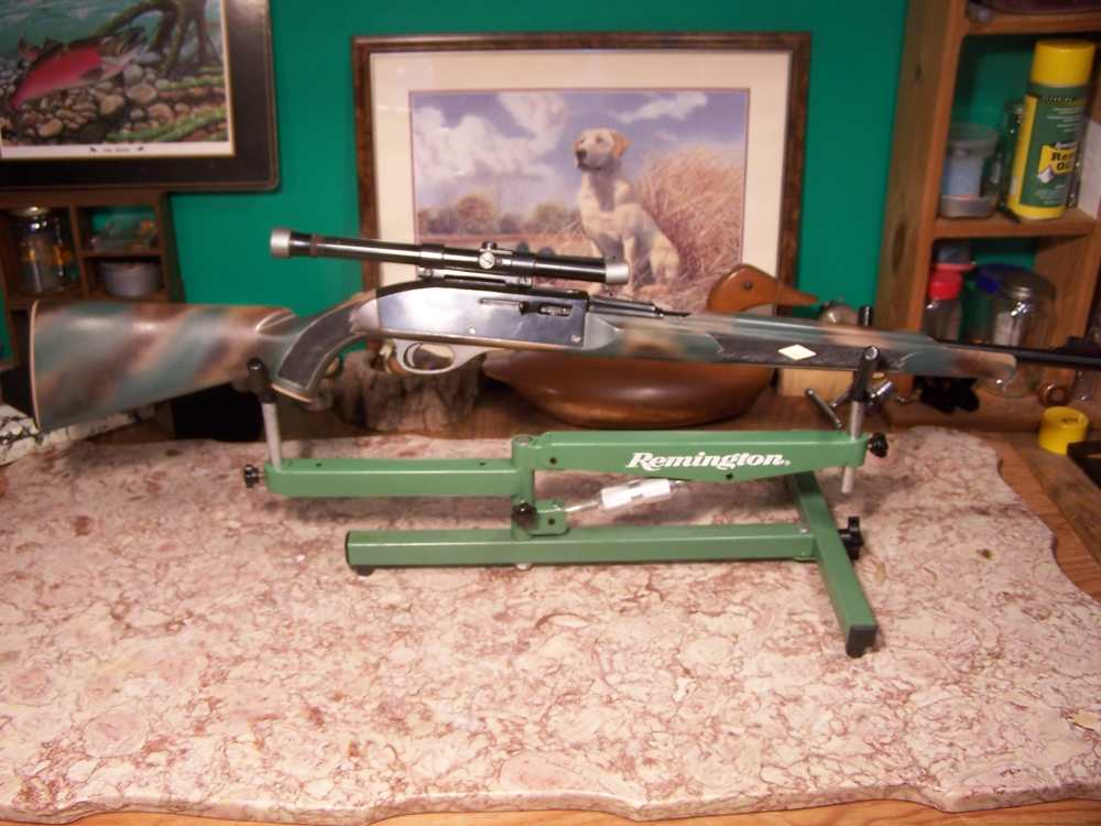 Nylon 66 + Camo painted + Threaded barrel  excellent condition-img-25