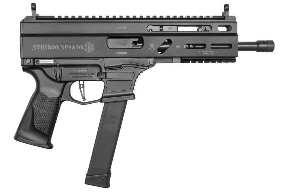 Grand Power SP9A3G Stribog 9mm Luger 30+1 8” Black NEW No CC Fee-img-0