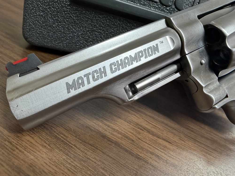 Ruger GP100 Match Champion .357 Magnum 4.2" Stainless 6-Shot w/Box-img-1