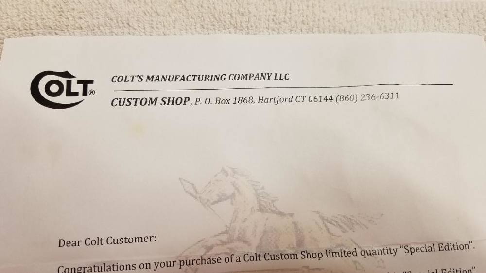 COLT CUSTOM SHOP 45 ACP COMMAMDER SPECIALCOMBAT RAIL GUN, NIB-img-15