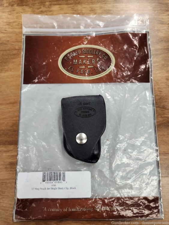 El Paso Saddlery 1F Single Mag Pouch, for 1911 -img-1