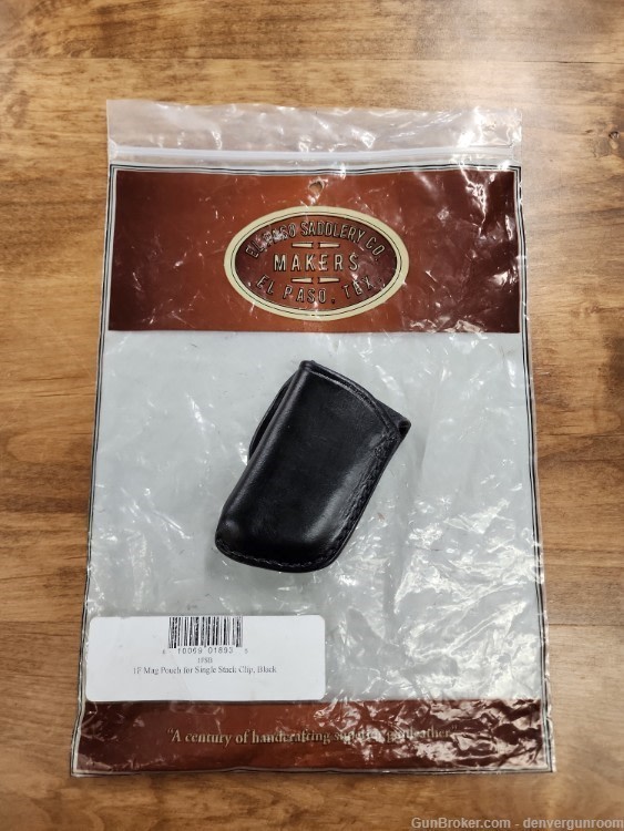 El Paso Saddlery 1F Single Mag Pouch, for 1911 -img-0