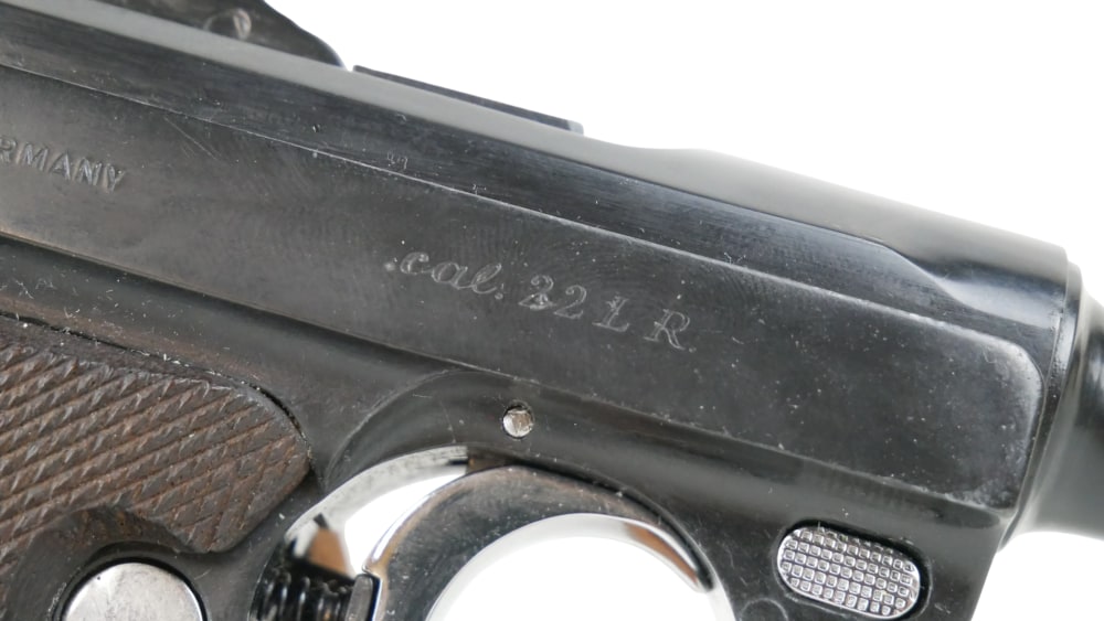 USED Erma Werke LA-22 .22 LR 4.5" Good Condition Aftermarket Grips-img-5