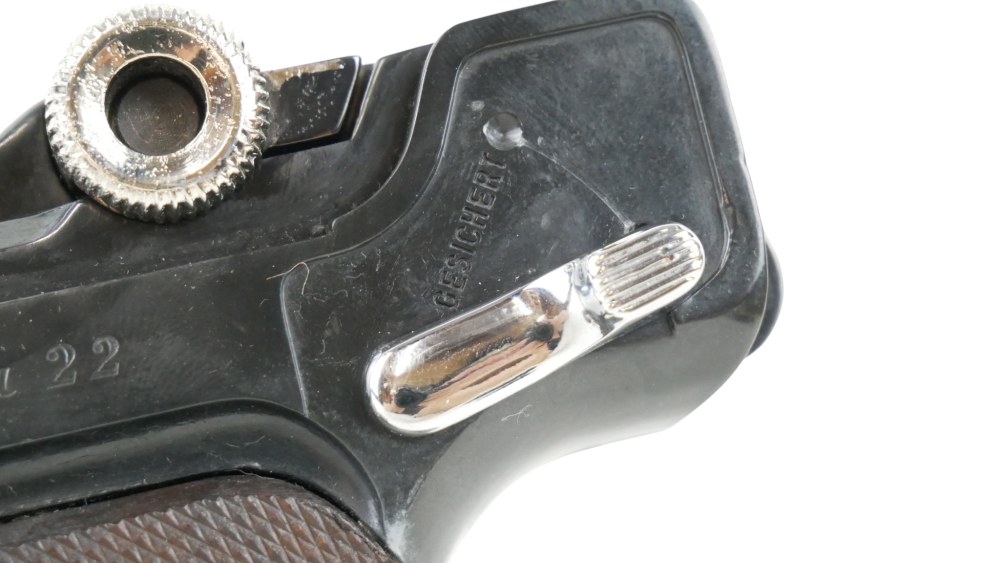 USED Erma Werke LA-22 .22 LR 4.5" Good Condition Aftermarket Grips-img-10