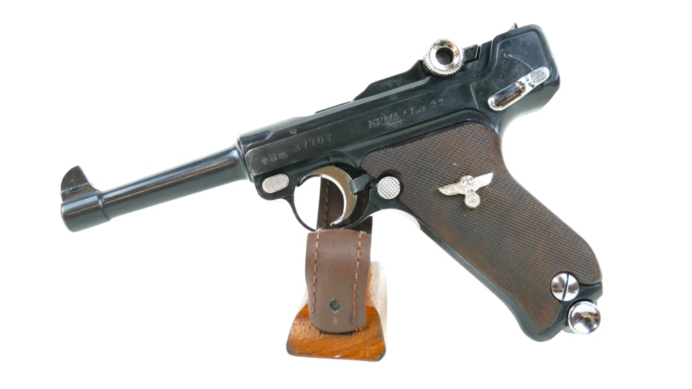USED Erma Werke LA-22 .22 LR 4.5" Good Condition Aftermarket Grips-img-7