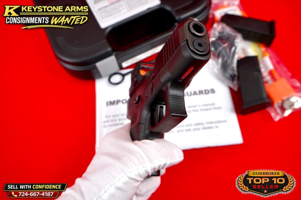 Awesome Glock G26 Gen 5 MOS 9mm w/ Holosun, Action Work & More As New-img-19