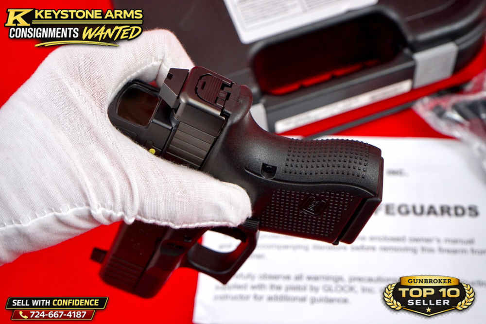 Awesome Glock G26 Gen 5 MOS 9mm w/ Holosun, Action Work & More As New-img-17