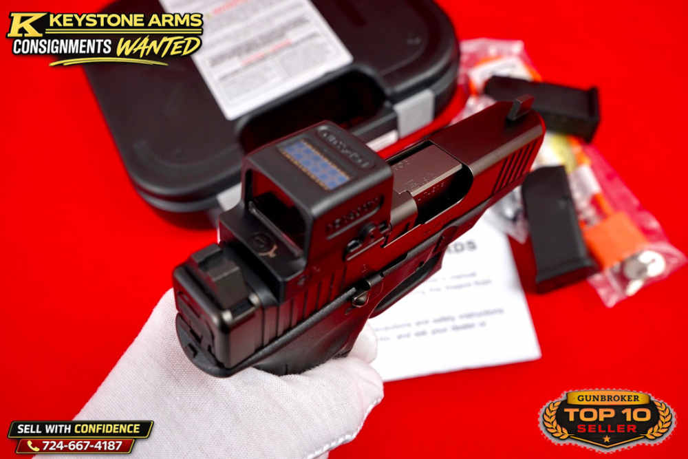 Awesome Glock G26 Gen 5 MOS 9mm w/ Holosun, Action Work & More As New-img-13