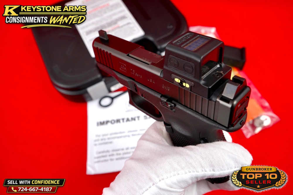 Awesome Glock G26 Gen 5 MOS 9mm w/ Holosun, Action Work & More As New-img-14