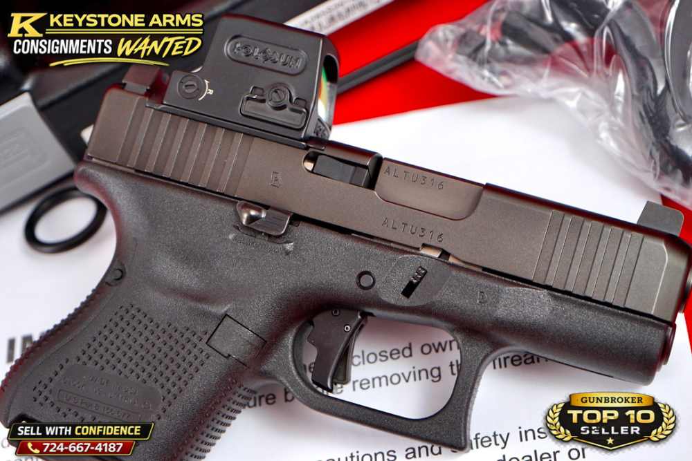 Awesome Glock G26 Gen 5 MOS 9mm w/ Holosun, Action Work & More As New-img-9