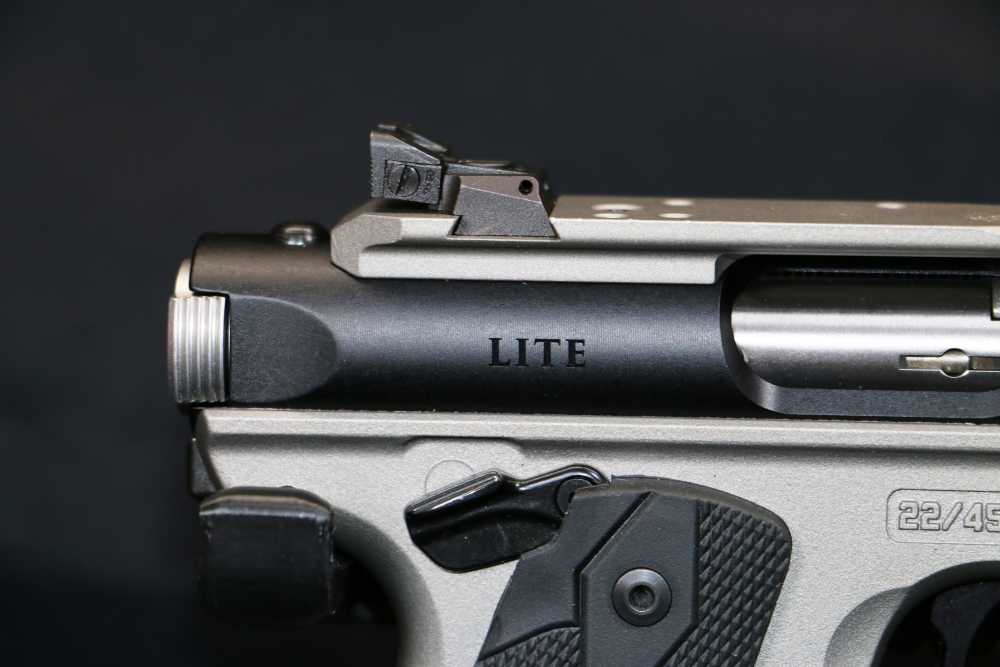 NEW! Ruger Mark IV 22/45 Lite Elite Concrete 22LR 4.4" 10-round-img-8