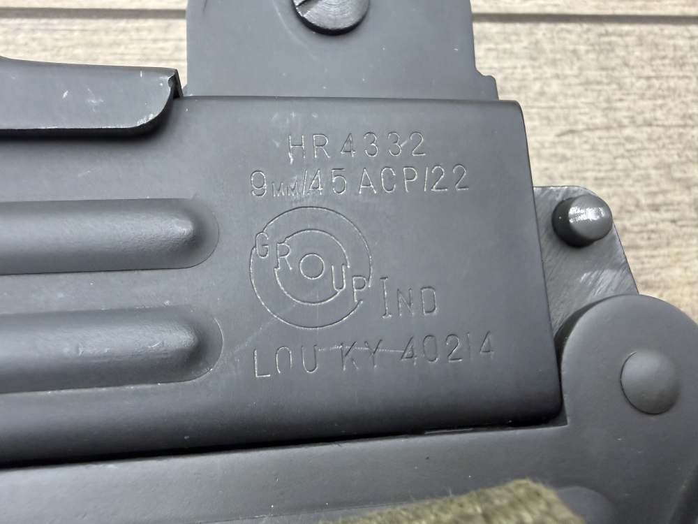Vector Arms / Group Industries HR4332 Uzi SMG-img-8