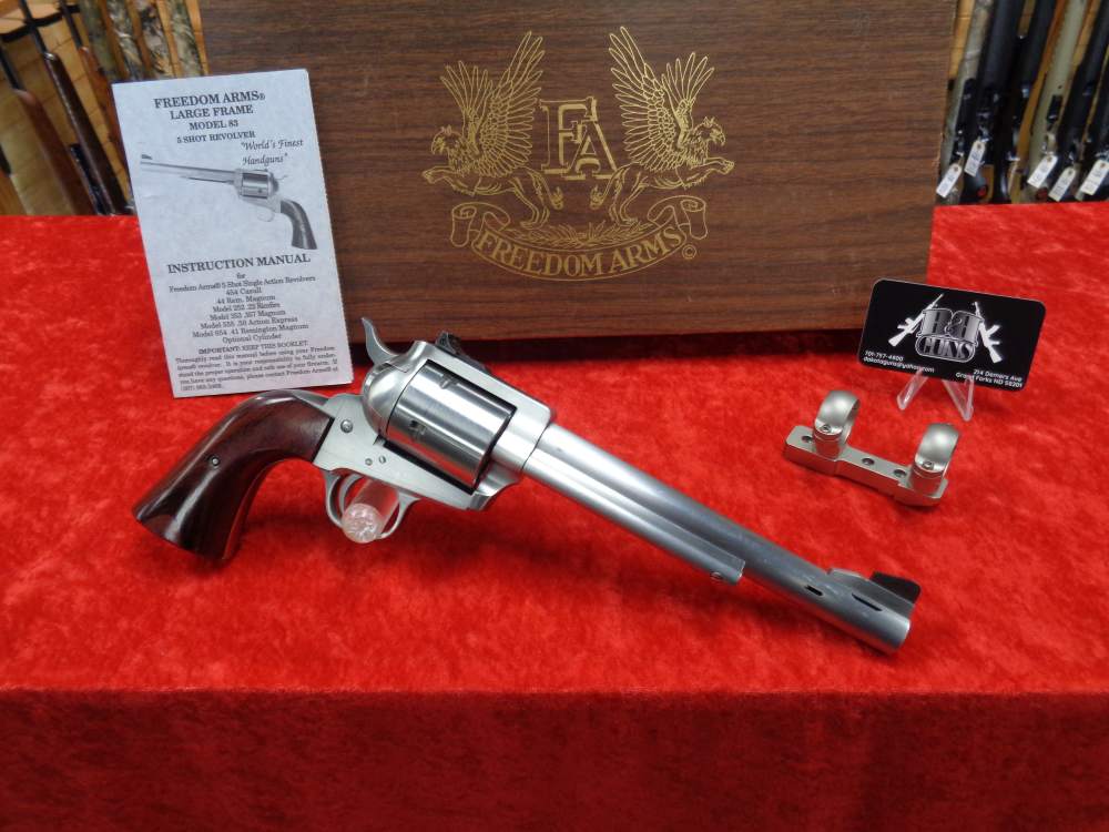 Freedom Arms Model 83 Premier FA454AS 7.5 Magnaport Scope Mount Box I TRADE-img-0