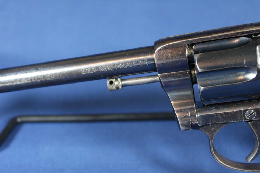 COLT New Police, cal 32NP, 6 inch barrel, made 1905, nice, C&R-img-4