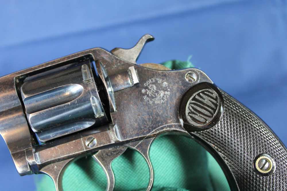 COLT New Police, cal 32NP, 6 inch barrel, made 1905, nice, C&R-img-10