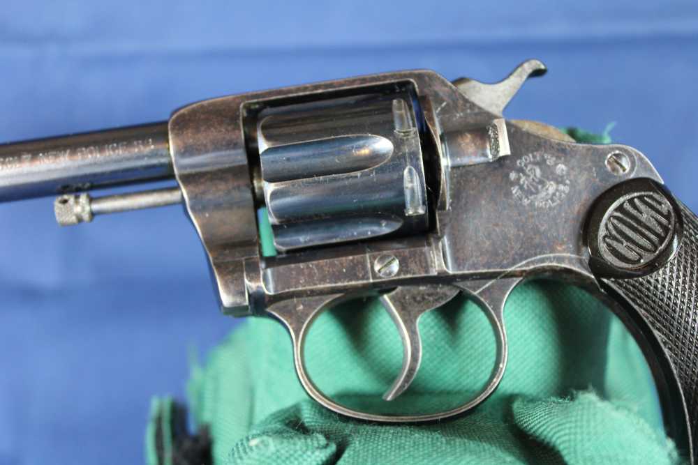 COLT New Police, cal 32NP, 6 inch barrel, made 1905, nice, C&R-img-11