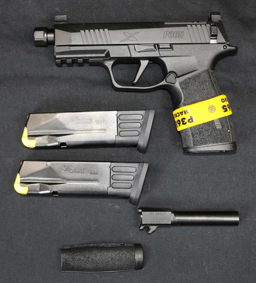NEW! Sig Sauer P365X Macro Hush Puppy 9mm 4.3" Threaded Barrel 10-rd Mag-img-22