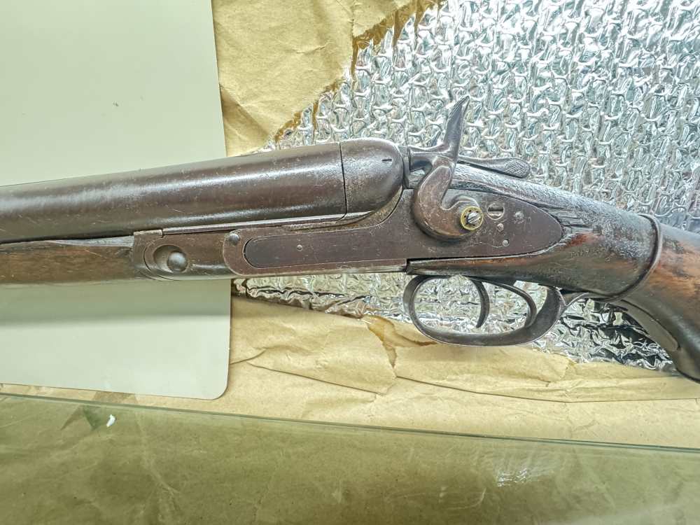 Early Antique Late 1800s Parker Bros front lock 12 gauge SXS 30” C&R-img-19