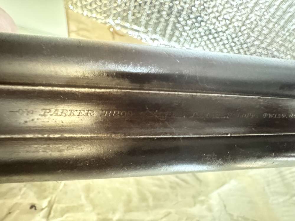 Early Antique Late 1800s Parker Bros front lock 12 gauge SXS 30” C&R-img-8