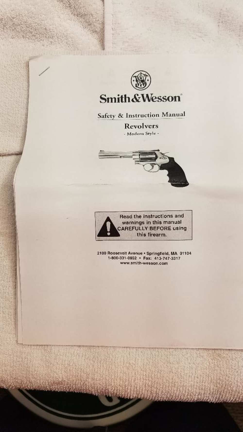 SMITH & WESSON FACTORY SOFT CASE FOR LARGE FRAME REVOLVER 8.75 BARREL NEW-img-3