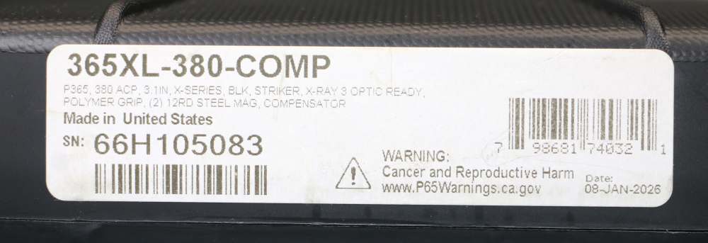 NEW! Sig Sauer P365XL Comp 380ACP 3.1" 12-rd Magazine-img-26
