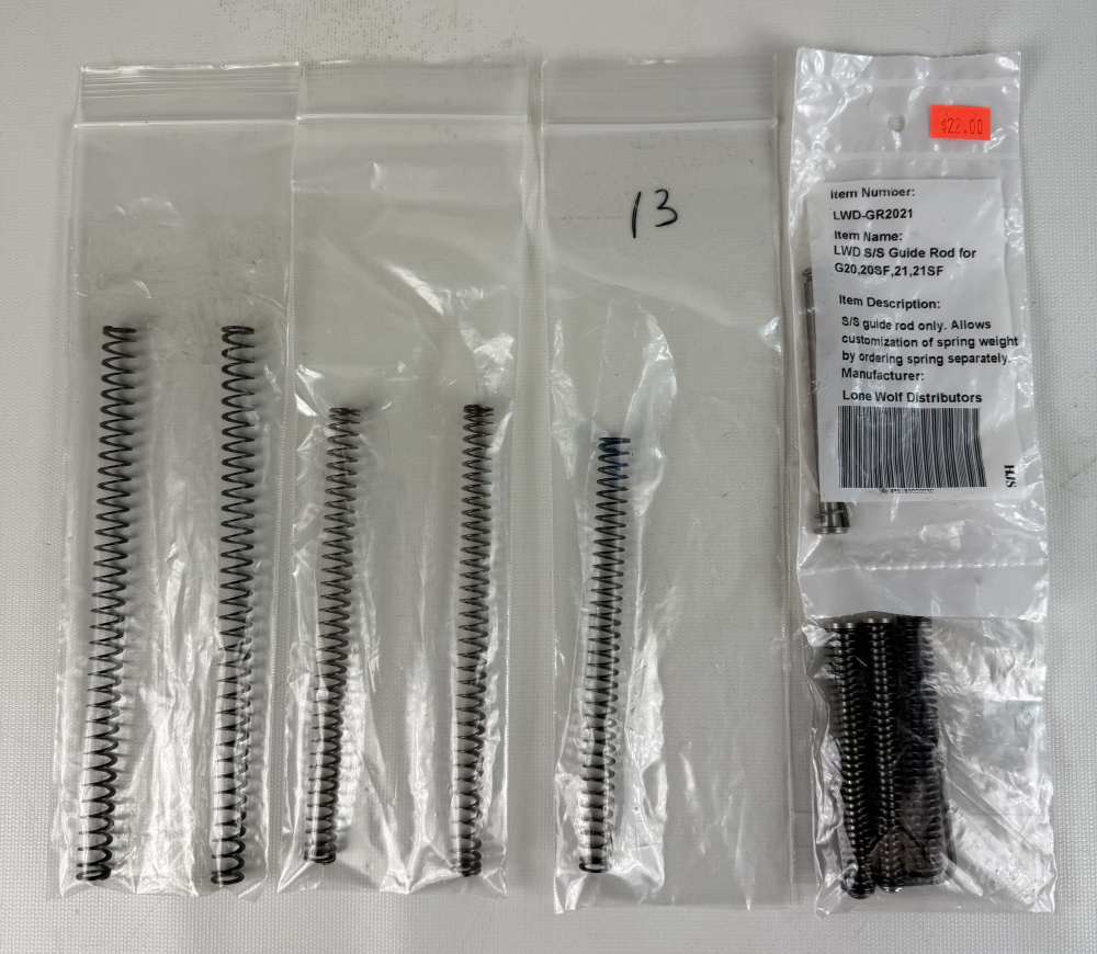 Glock Parts- Guide Rod and Spring Bundle(Gunsmith Special)-img-0