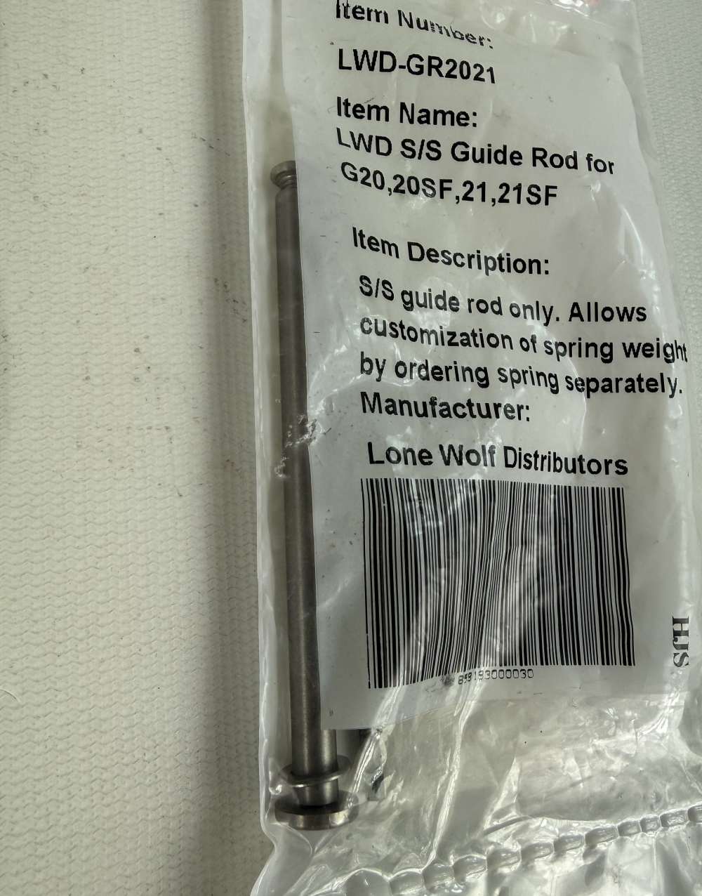 Glock Parts- Guide Rod and Spring Bundle(Gunsmith Special)-img-3