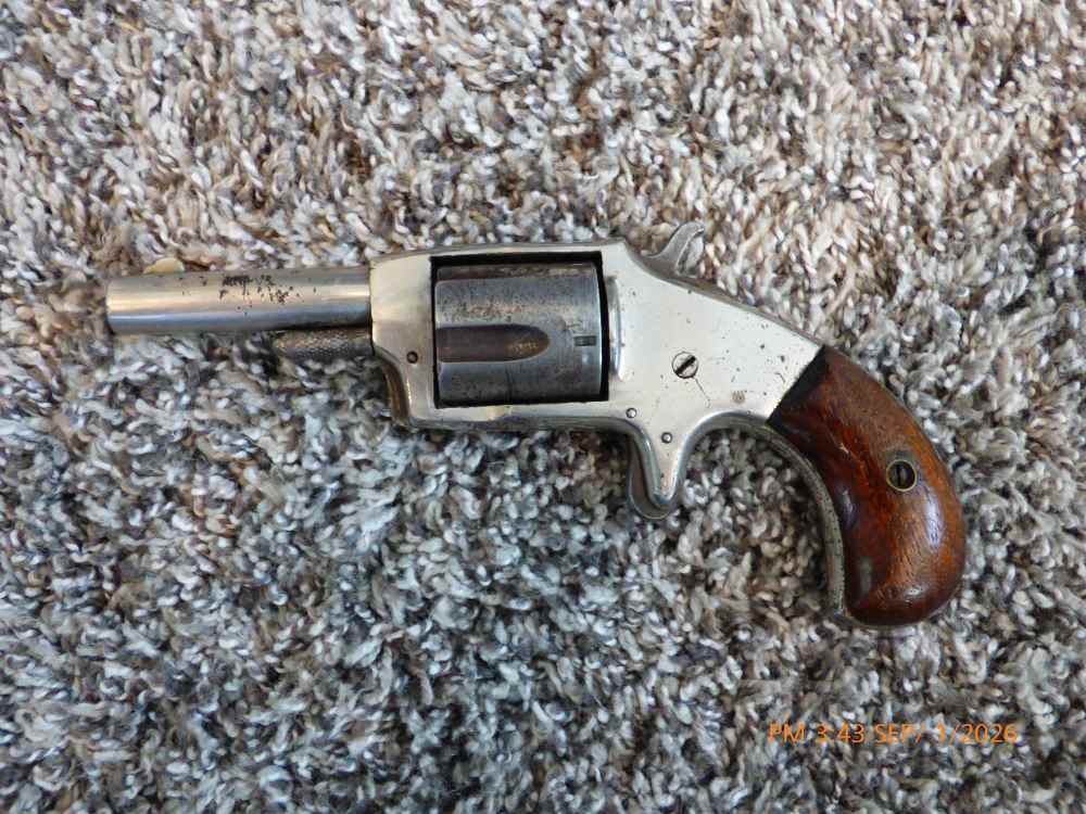 Iver Johnson Defender antique revolver from 1800's-img-0