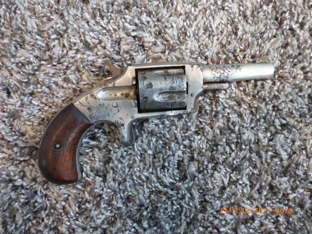 Iver Johnson Defender antique revolver from 1800's-img-1