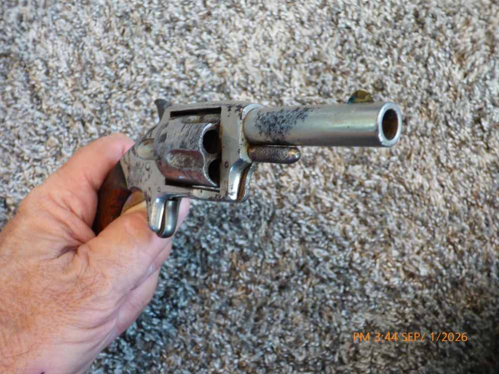 Iver Johnson Defender antique revolver from 1800's-img-3