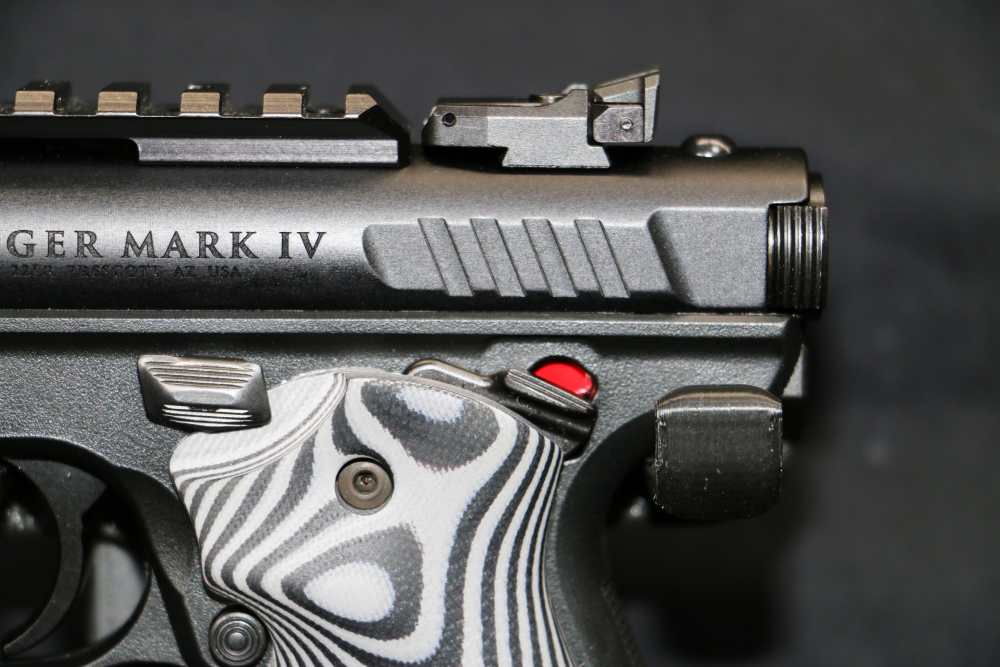 NEW! Ruger Mark IV 22/45 Lite Black/Grey 22LR 4.4" 10-Round Magazines-img-3