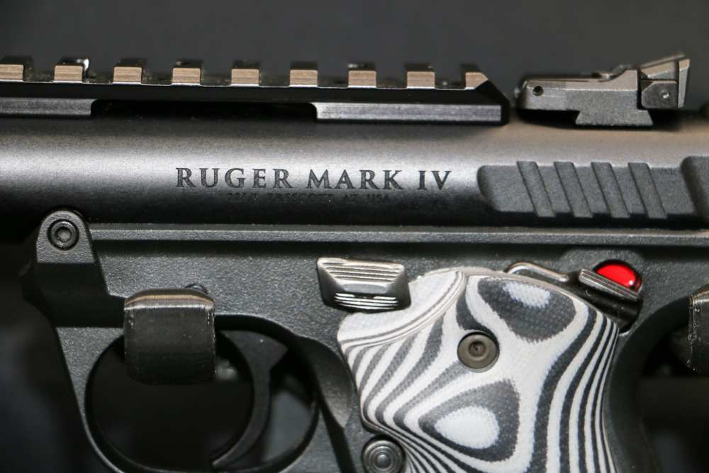 NEW! Ruger Mark IV 22/45 Lite Black/Grey 22LR 4.4" 10-Round Magazines-img-2