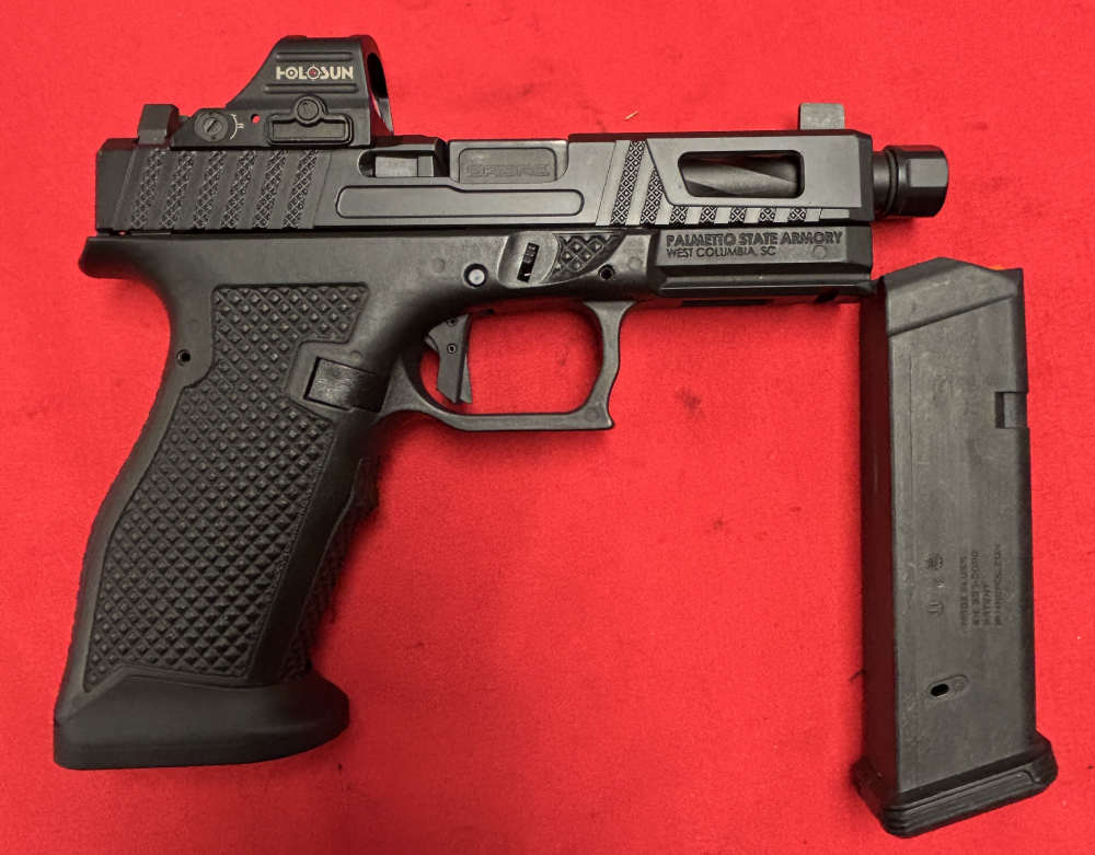 Palmetto State Armory Dagger SABRE 9mm HC 507C optic 1 mag no box threaded-img-4