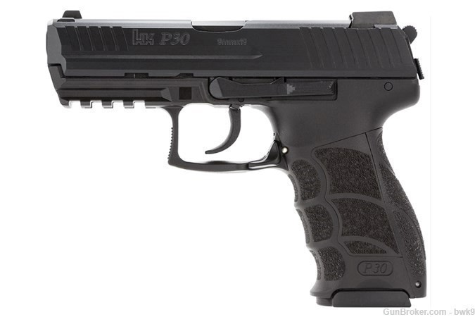 81000107 p30 v3 9mm new 17rd  h&k heckler & koch p30v3 p30-img-0