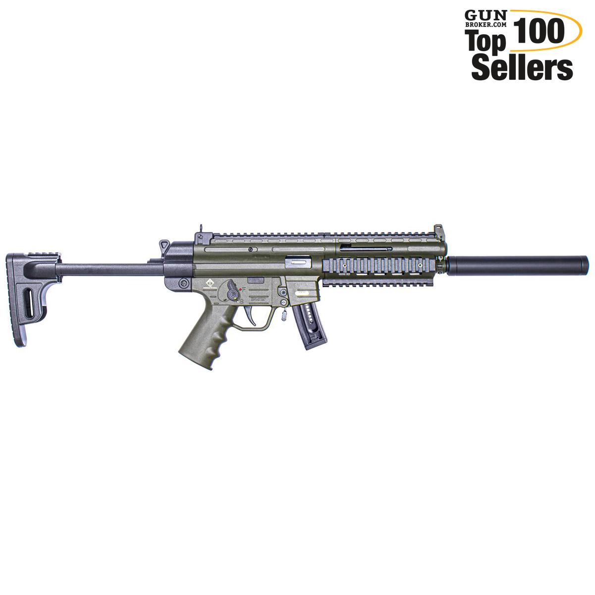 GERMAN SPORT GUNS GSG-16 Carbine Ria .22LR 16.25in 10rd OD Green Rifle-img-0