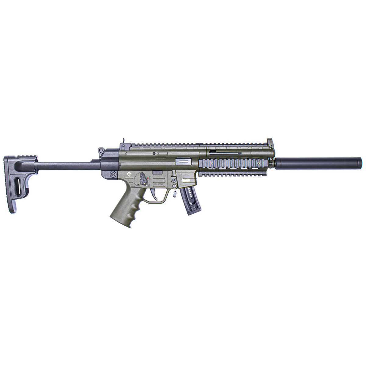 GERMAN SPORT GUNS GSG-16 Carbine Ria .22LR 16.25in 10rd OD Green Rifle-img-1