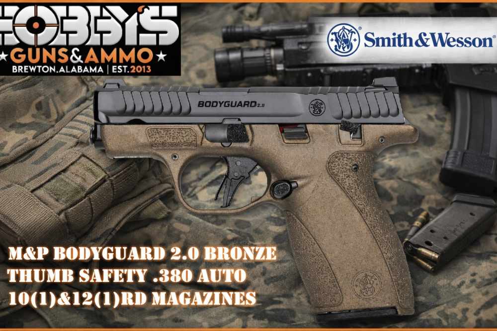 Smith and Wesson Bodyguard 2.0 Bronze 380 acp 12+1/10+1-img-0