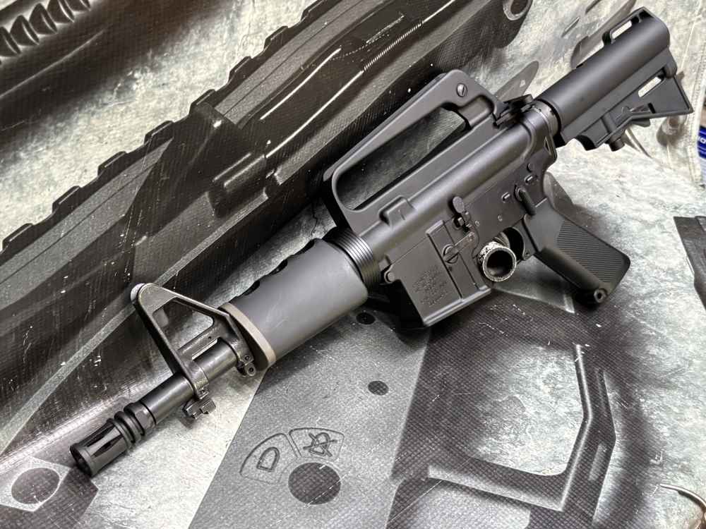 607 CAR-15 XM177 DOE 5.56 retro clone M16A1 lower 8" kitty kat -img-12