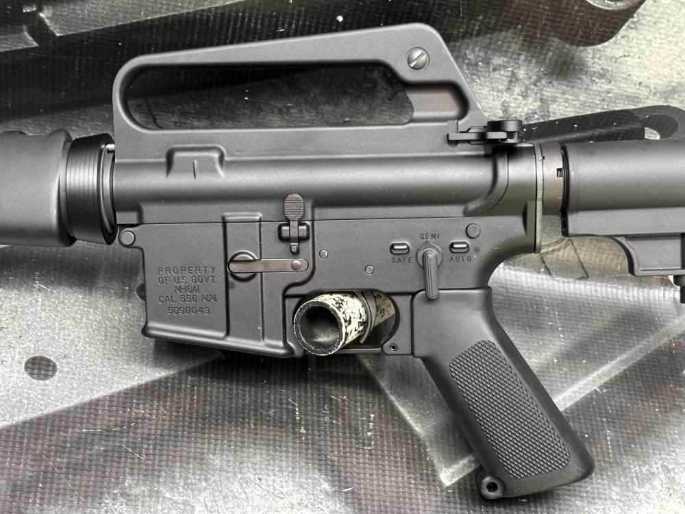 607 CAR-15 XM177 DOE 5.56 retro clone M16A1 lower 8" kitty kat -img-4