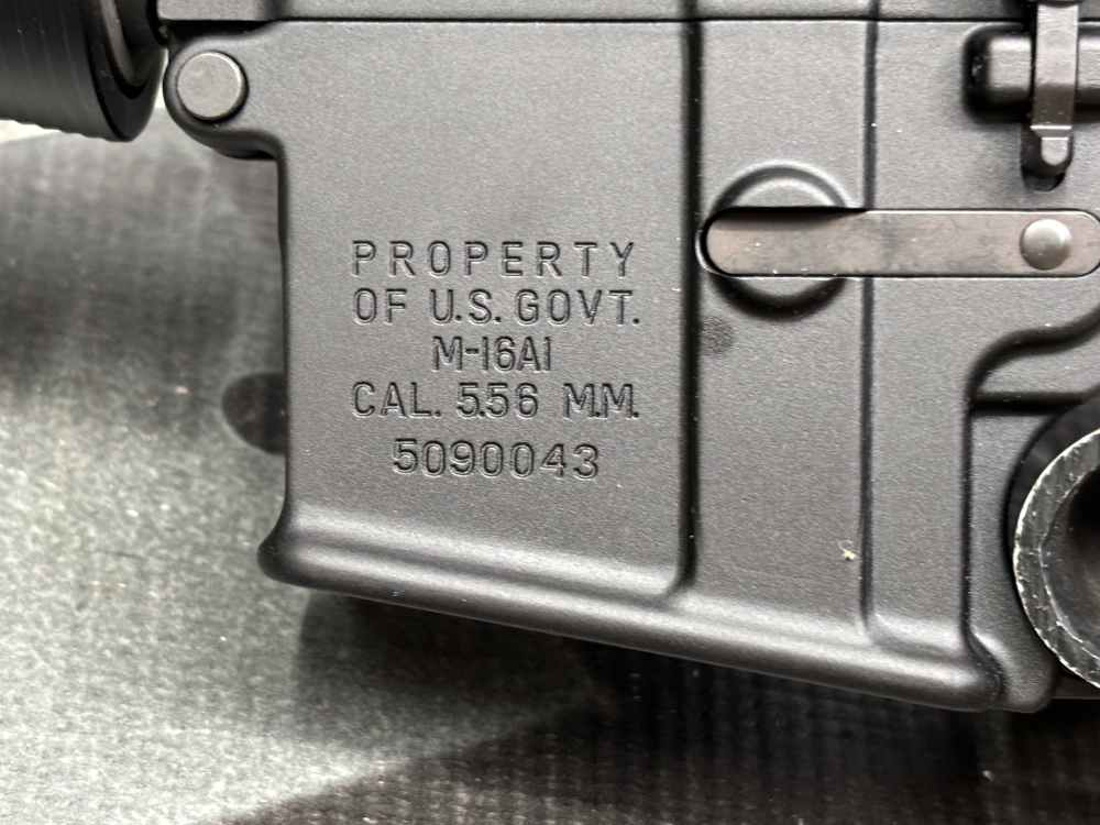 607 CAR-15 XM177 DOE 5.56 retro clone M16A1 lower 8" kitty kat -img-5
