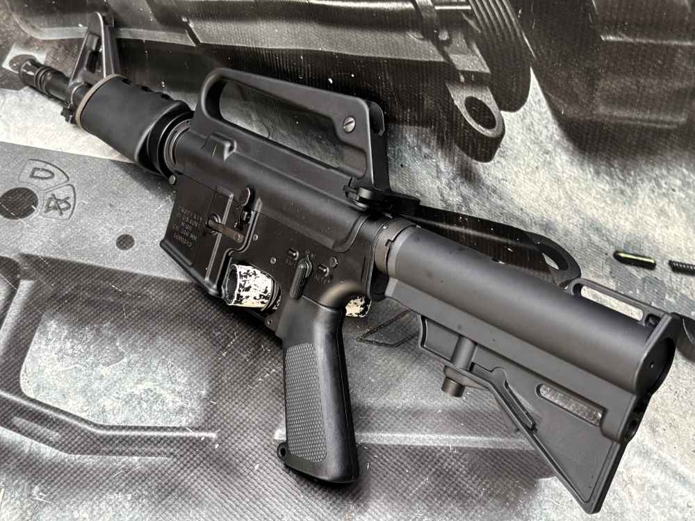 607 CAR-15 XM177 DOE 5.56 retro clone M16A1 lower 8" kitty kat -img-14