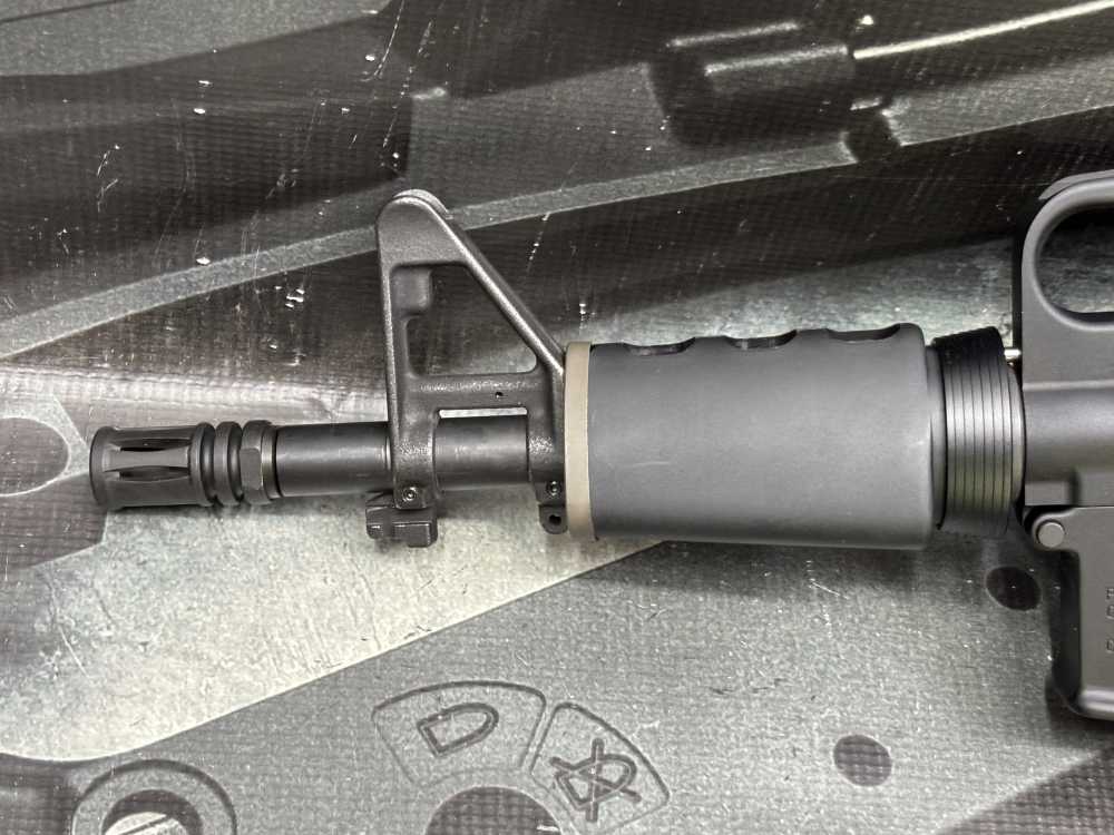 607 CAR-15 XM177 DOE 5.56 retro clone M16A1 lower 8" kitty kat -img-8
