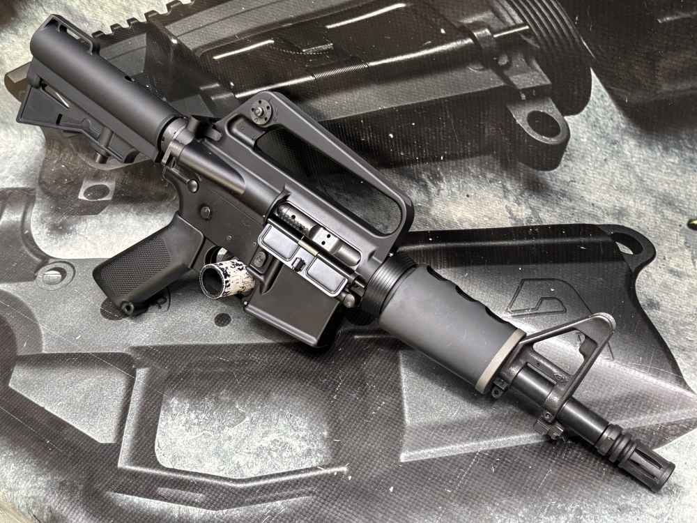607 CAR-15 XM177 DOE 5.56 retro clone M16A1 lower 8" kitty kat -img-11