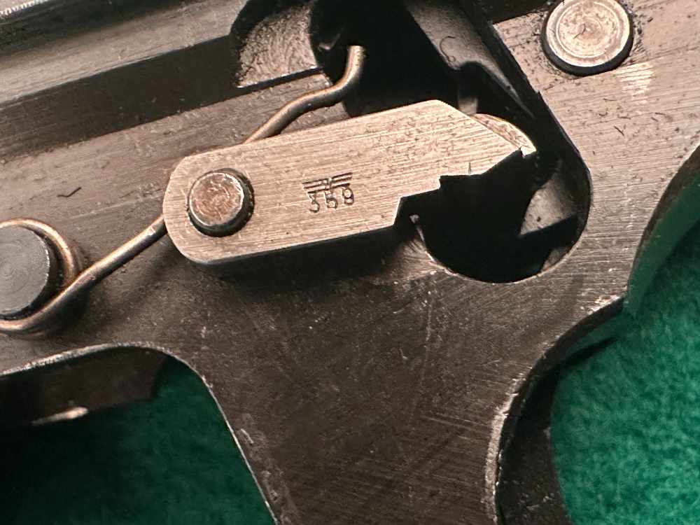 Walther P38 ac/42 German WWII Military Very Fine All Original Bring Back-img-19