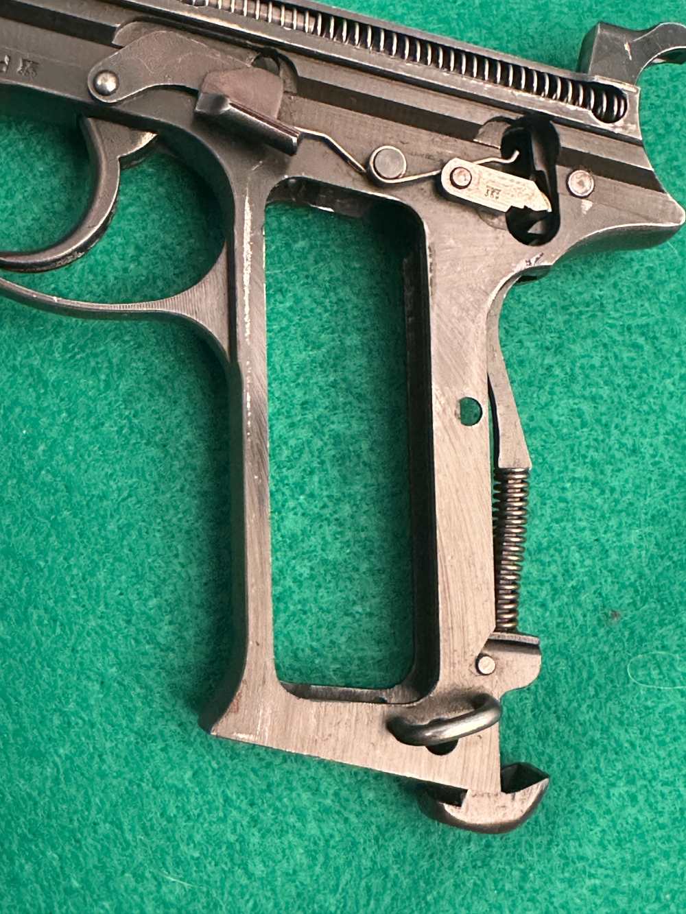 Walther P38 ac/42 German WWII Military Very Fine All Original Bring Back-img-17