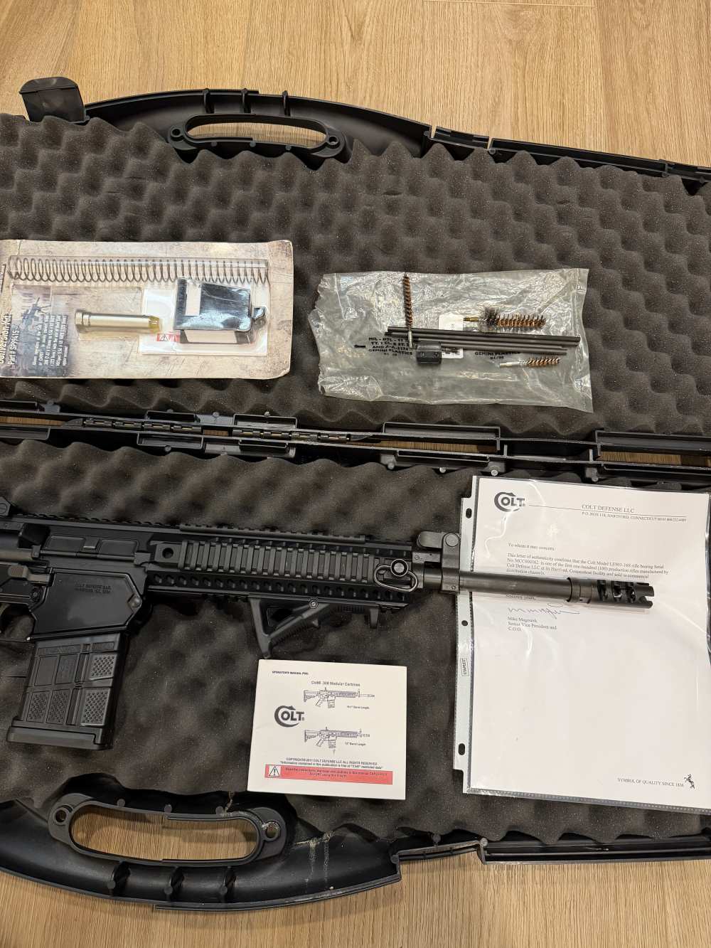 Colt LE901 First 100 Produced - Factory Letter -img-22
