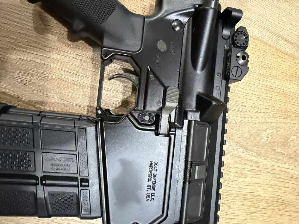 Colt LE901 First 100 Produced - Factory Letter -img-1