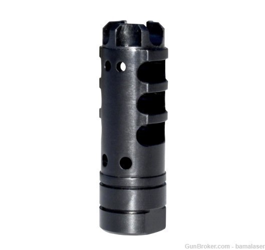 AR-15 (.223/5.56) 1/2?x28 Muzzle Brake – Steel-img-0