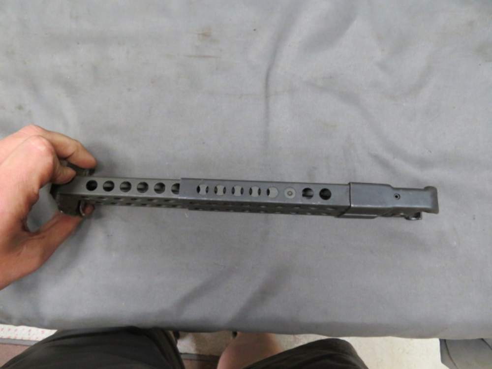 VIETNAM WAR US MILITARY STONER 63 MACHINE GUN BIPOD W/ CASE-img-5